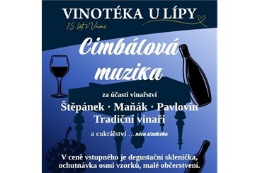 Cimbálová muzika za účasti vinařství