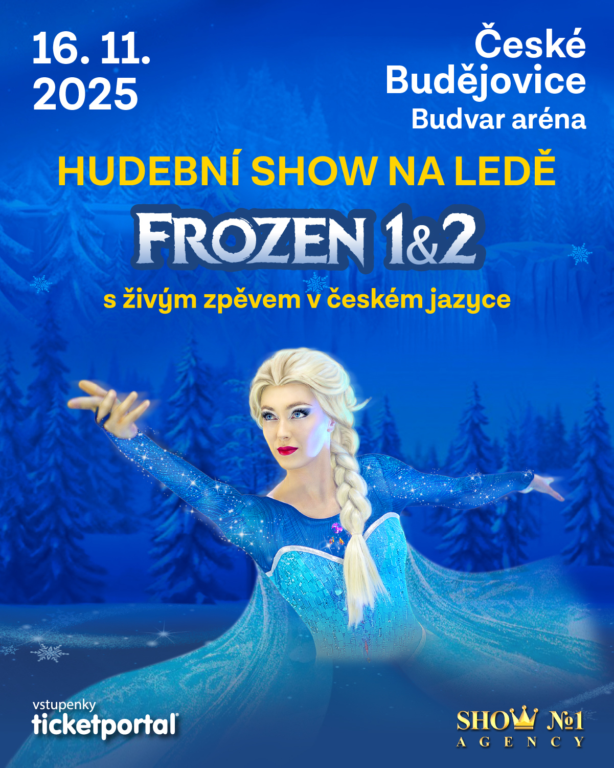 Frozen 1&2 - Hudební show na ledě