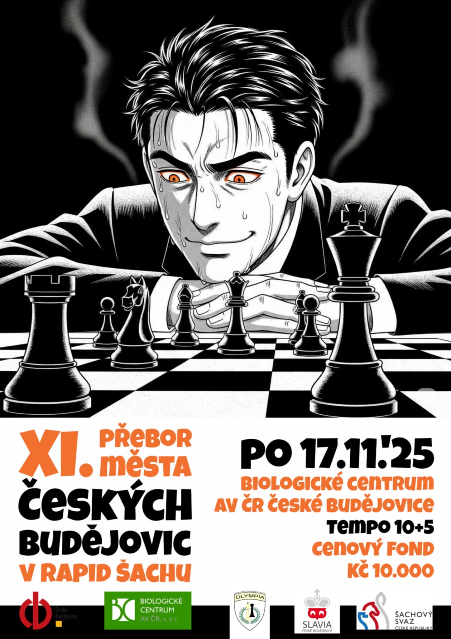 XI. Přebor města České Budějovice v rapid šachu