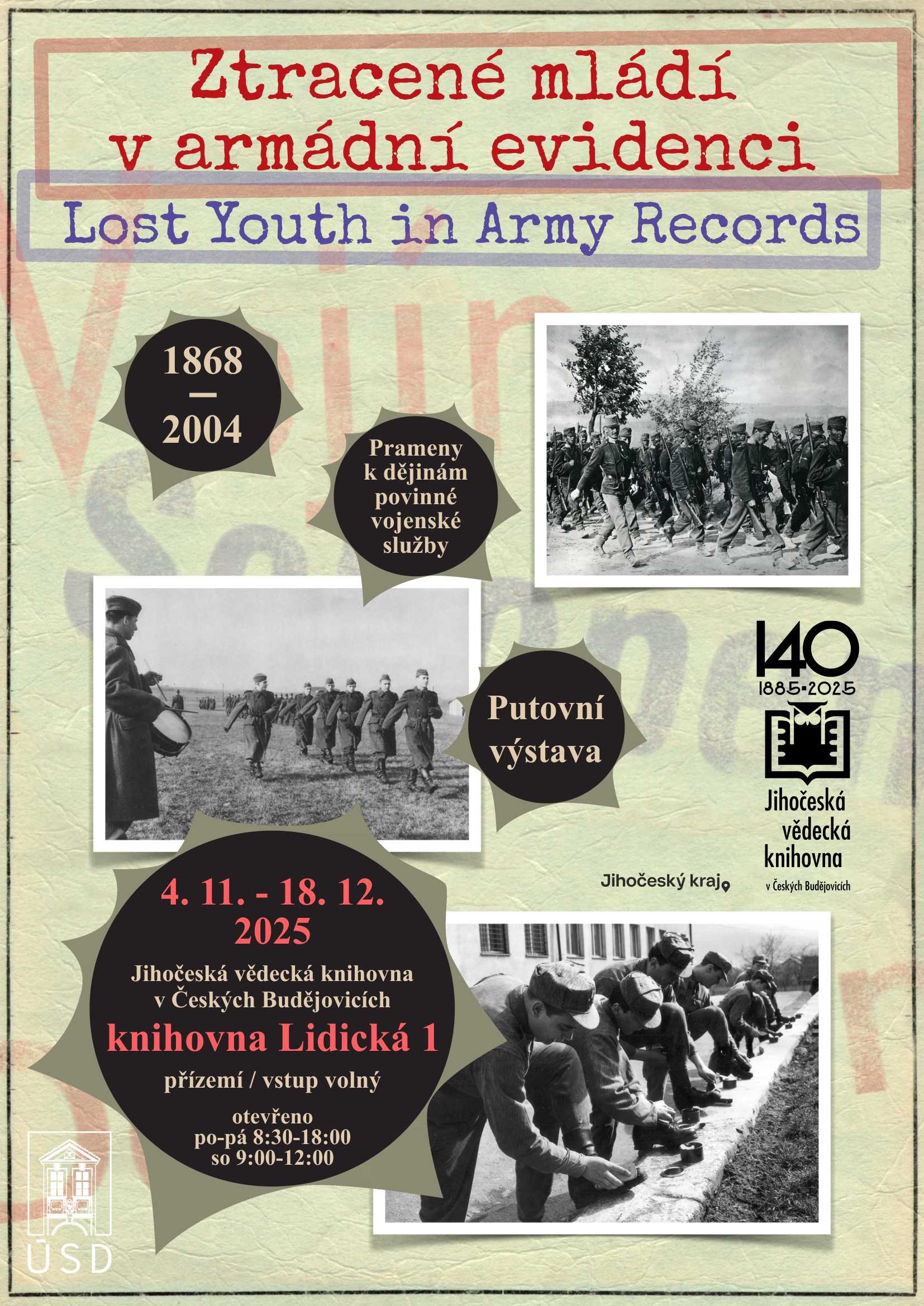 Ztracené mládí v armádní evidenci
