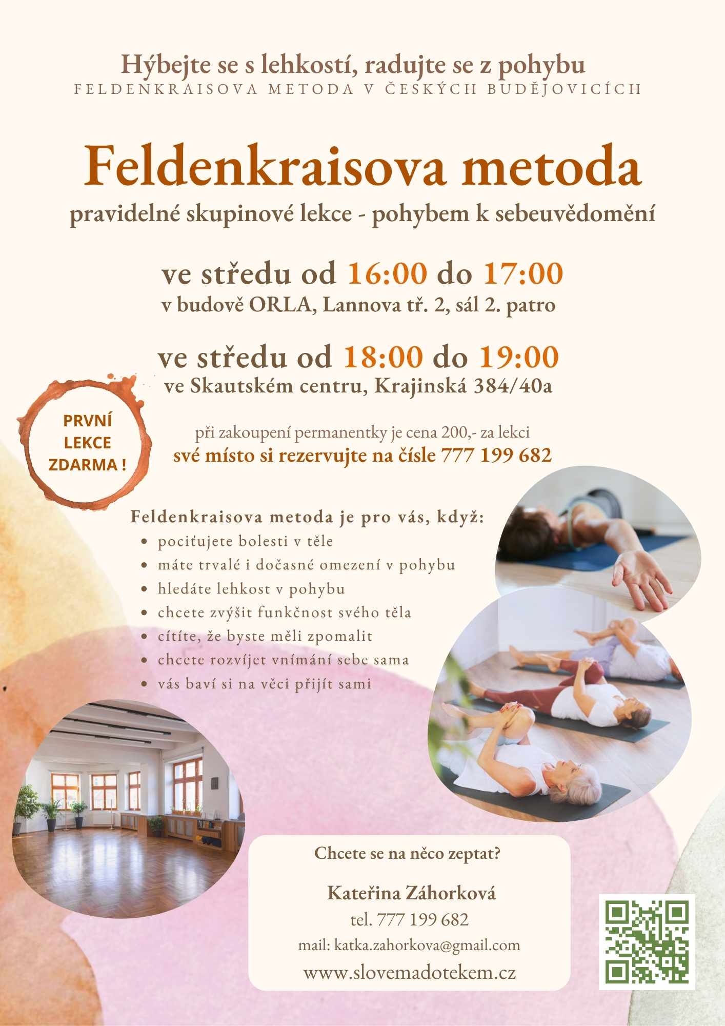 Pravidelné lekce Feldenkraisovy metody