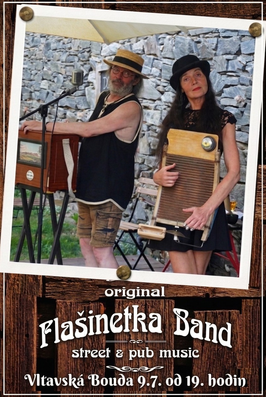 Original Flašinetka Band na Vltavské Boudě.