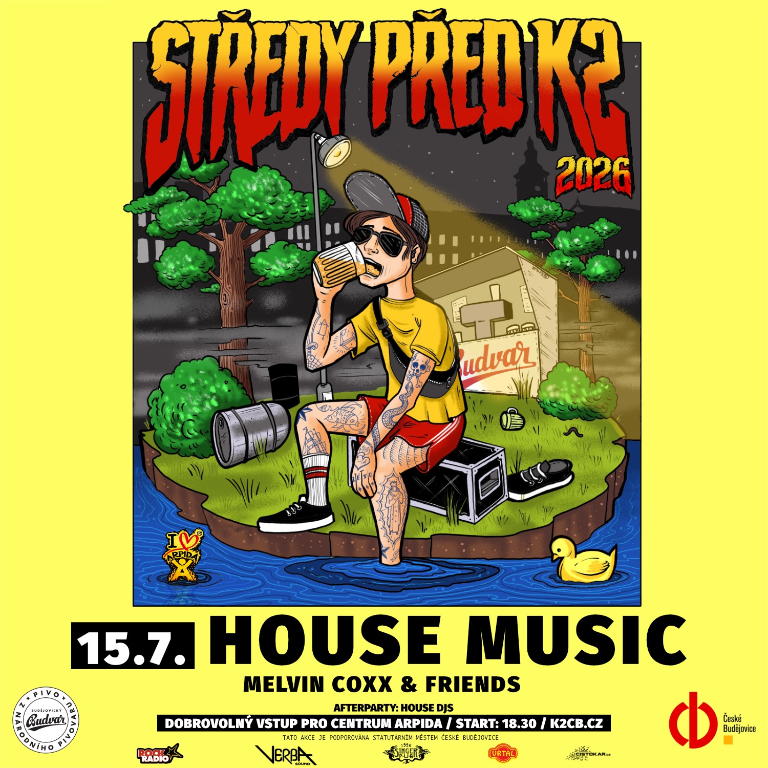 Středy před K2 - house edition Melvin Coxx & Friends