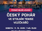 Český pohár vozíčkářů ve stolním tenisu