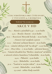 Srdečně zveme na akce do Husova Domu