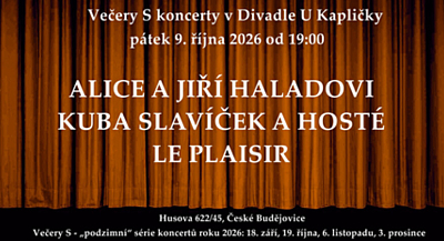 Alice a Jiří Haladovi, Kuba Slavíček a hosté, Le Plaisir