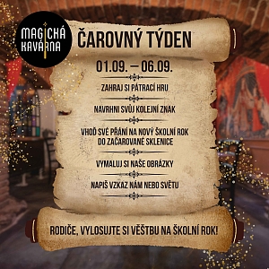 ZAČARUJTE SI NOVÝ ŠKOLNÍ ROK