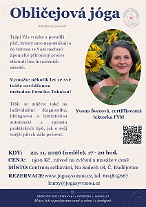 OBLIČEJOVÁ JÓGA s YVONOU (neděle)