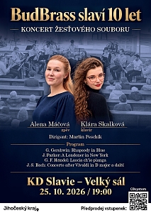 BudBrass slaví 10 let – koncert žesťového souboru