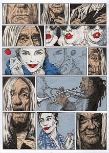Vernisáž výstavy Richard Fischer jr.: Comics playlist