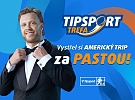 Tipsport trefa je zpět: Vystřelte si americký trip za Davidem Pastrňákem