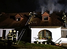V obci Bradáčov na Táborsku shořely tři budovy