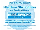 Hledáme Obchodníka pro České Budějovice