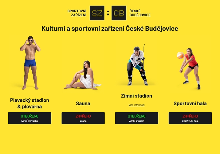 Sportovní zařízení města
